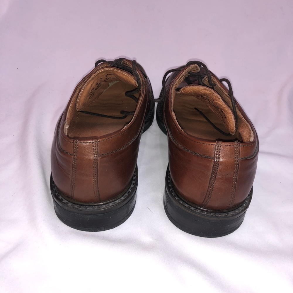 Bostonian Brown Italian Leather Dress Shoes - Picture 3 of 5